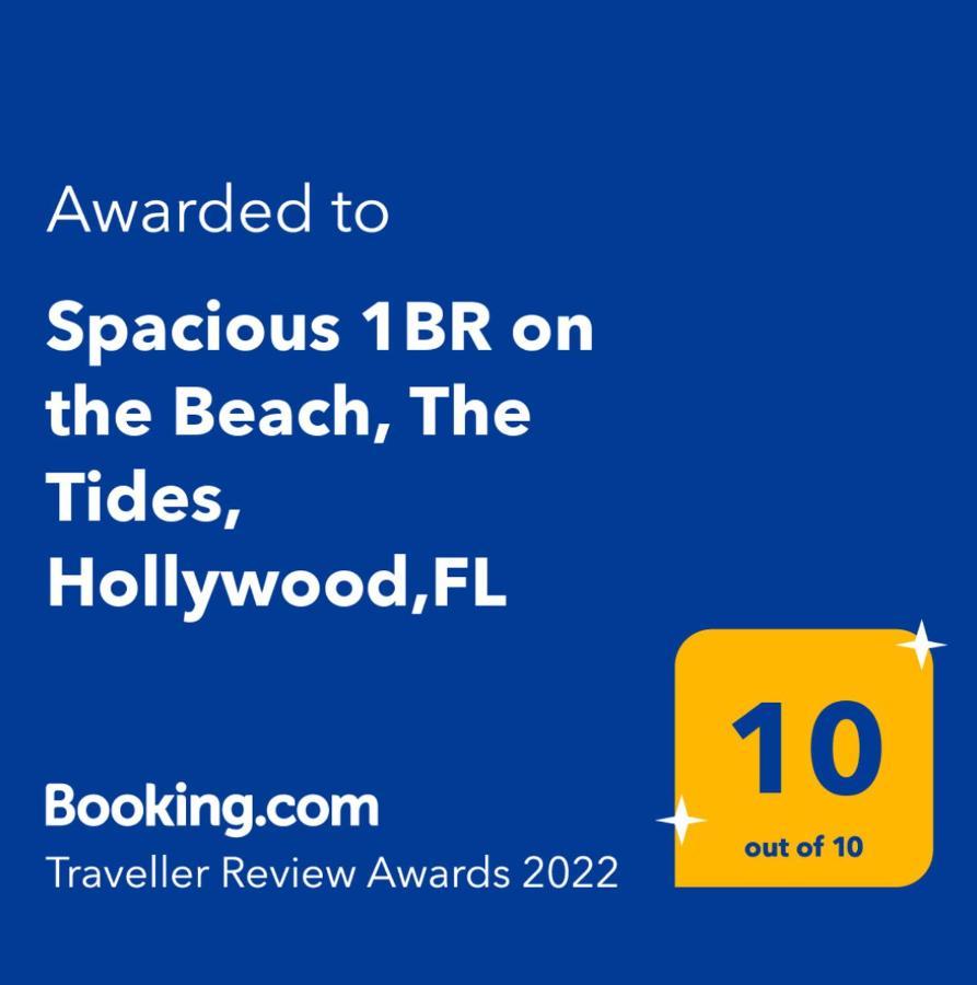 Spacious 1Br On The Beach, The Tides, Hollywood,Fl Eksteriør bilde